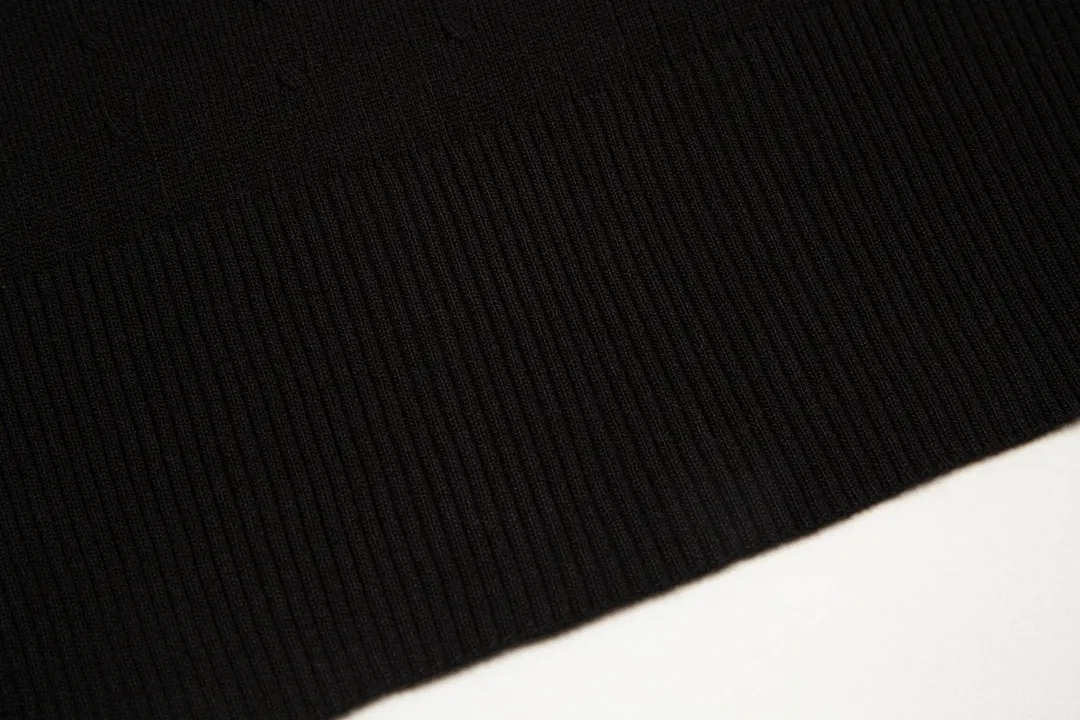 Thom Browne ➡️ POLO ， Retro Same Style Versatile : Black Size：M-3XL
